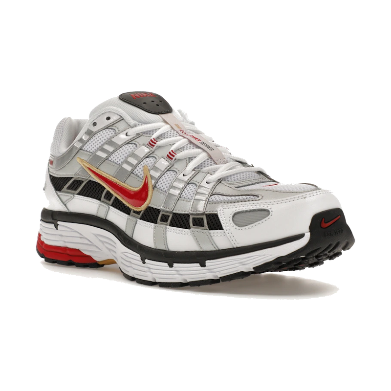 Nike P-6000 Platinum Varsity Red