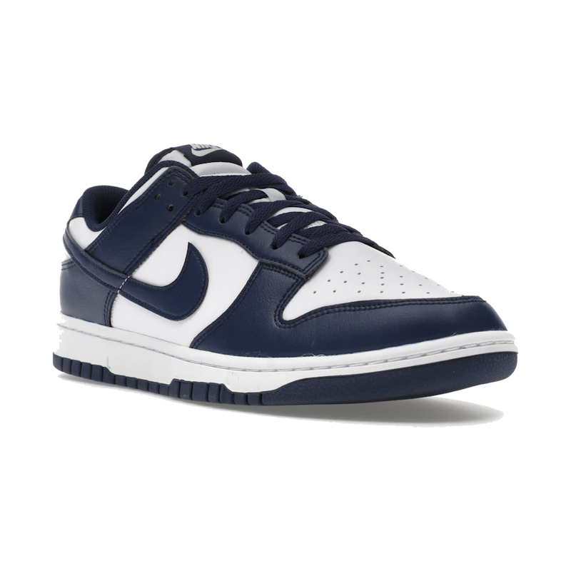 Nike Dunk Low White Midnight Navy