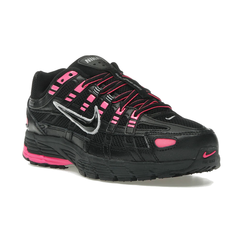 Nike P-6000 Pink Blast Metallic Silver Black