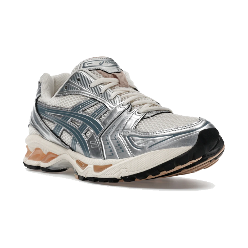 ASICS Gel-Kayano 14 Birch Pure Silver Teal Gold