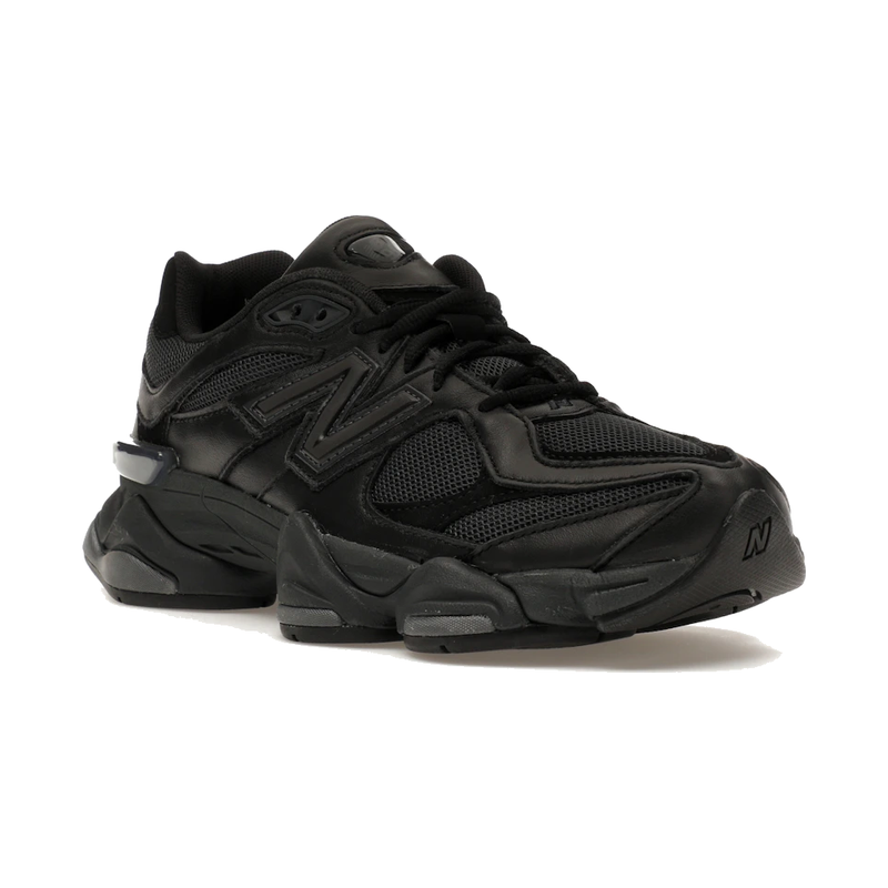 New Balance 9060 Triple Black Leather