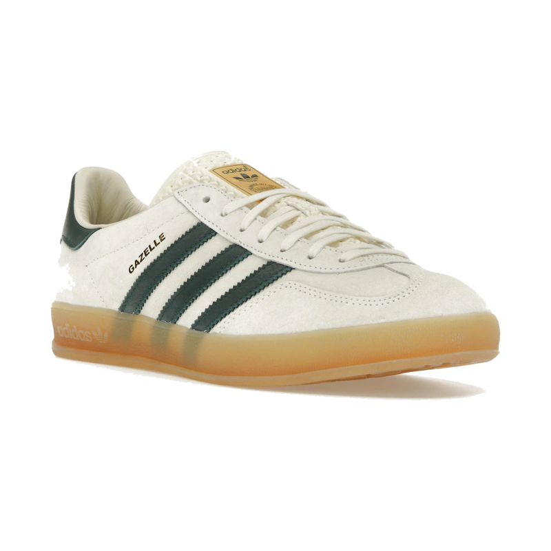 Adidas Gazelle Indoor Cream White Collegiate Green Gum
