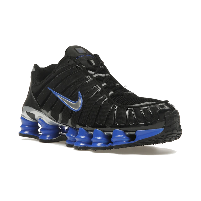 Nike Shox TL Black Racer Blue Metallic Silver
