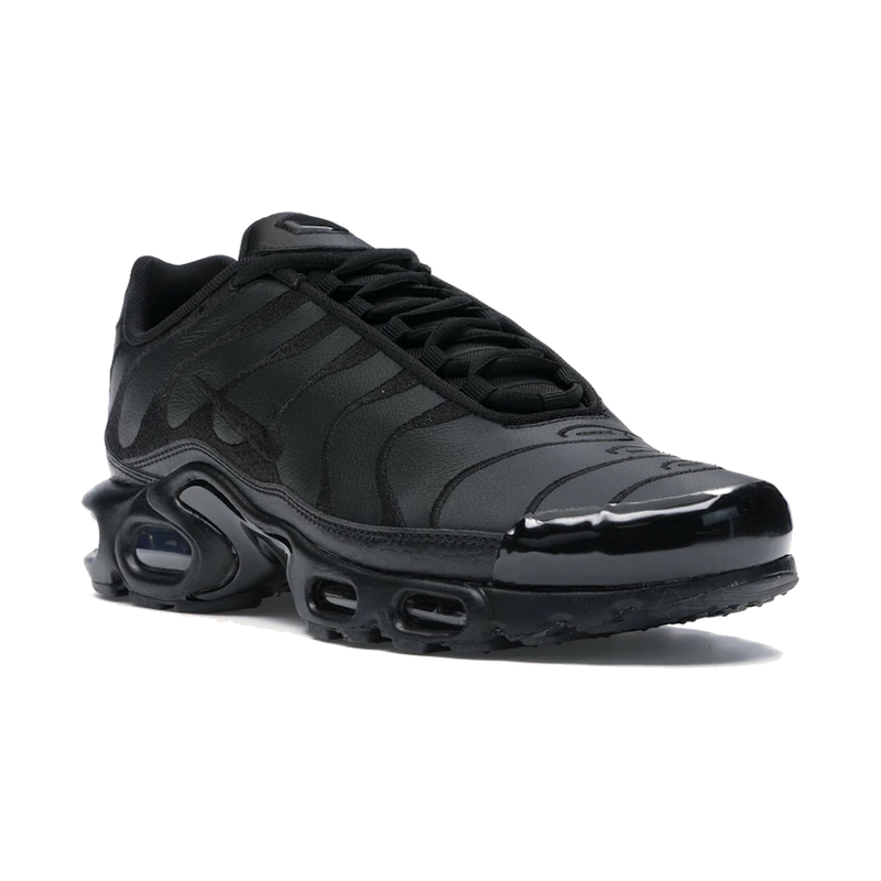 Nike Air Max Plus Triple Black Leather