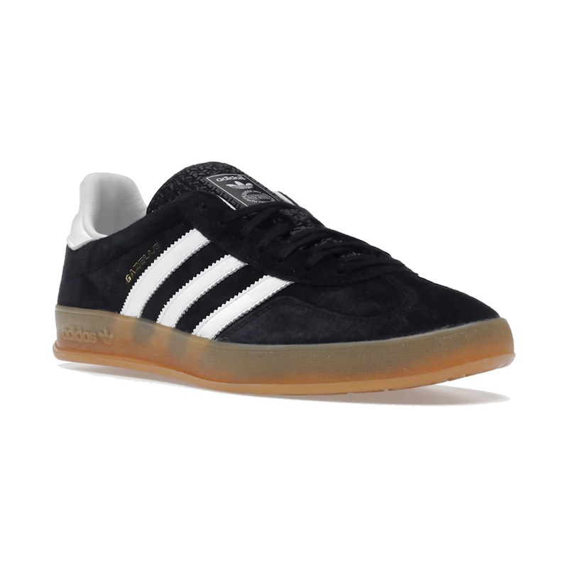 Adidas Gazelle Black White Gum