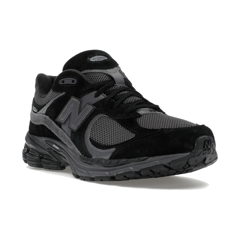 New Balance 2002R Black Dark Grey