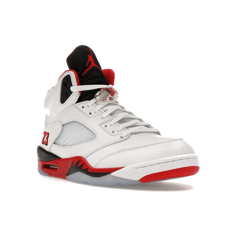 Air Jordan 5 Retro Fire Red Black Tongue 2025